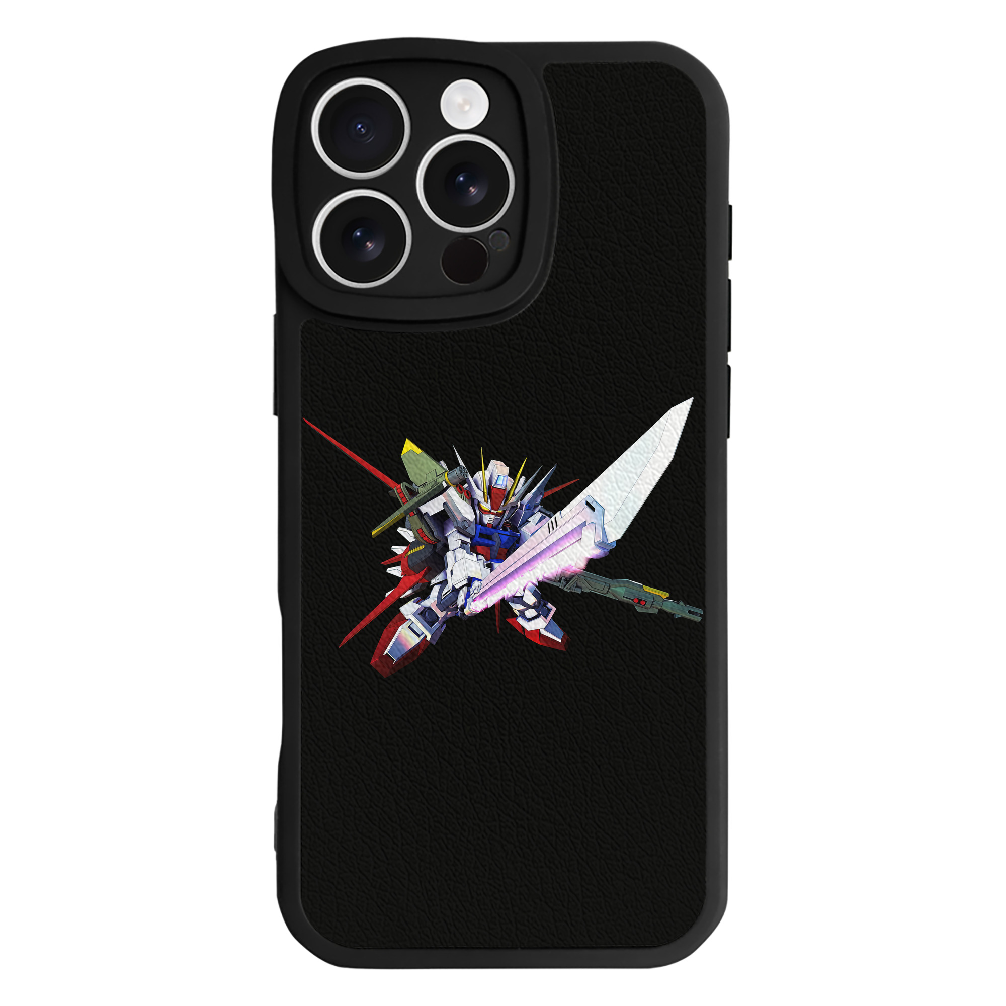 （画像用） 機動戦士ガンダム Mobile Suit Gundam 【iPhone 16シリーズ対応】シリコンスマホケース（レザー調） 材質：シリコン
